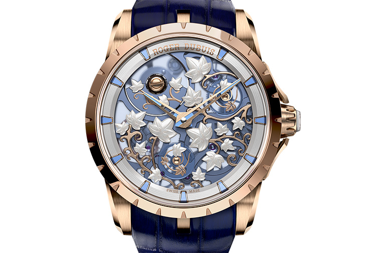 羅杰杜彼ROGER DUBUIS王者系列時光之源限量腕錶晨光綻藍