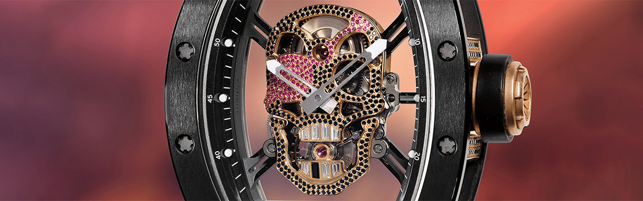 RICHARD MILLE Skull, Piece Unique