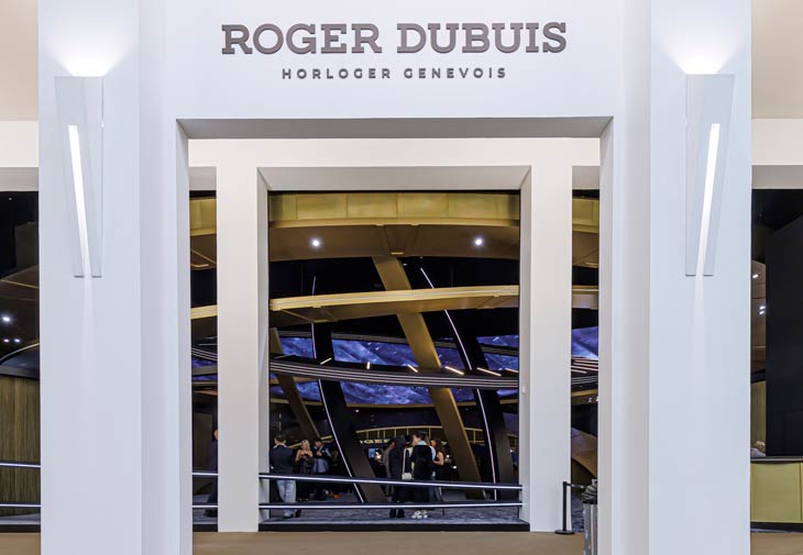 羅杰杜彼ROGER DUBUIS Watches & Wonders展館