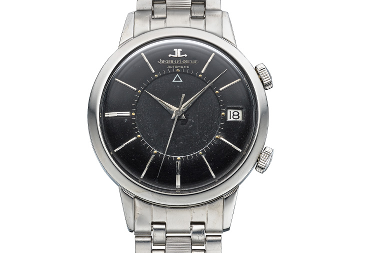 JAEGER-LECOULTRE積家The Collectibles典藏系列Memovox Automatic Calendar自動上鏈日曆響鬧腕錶精鋼款