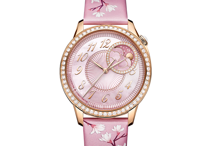 VACHERON CONSTANTIN江詩丹頓Égérie月相Spring Blossom腕錶