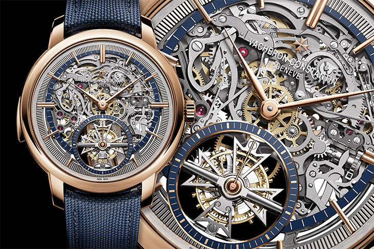 VACHERON CONSTANTIN江詩丹頓Les Cabinotiers三問報時陀飛輪鏤雕腕錶