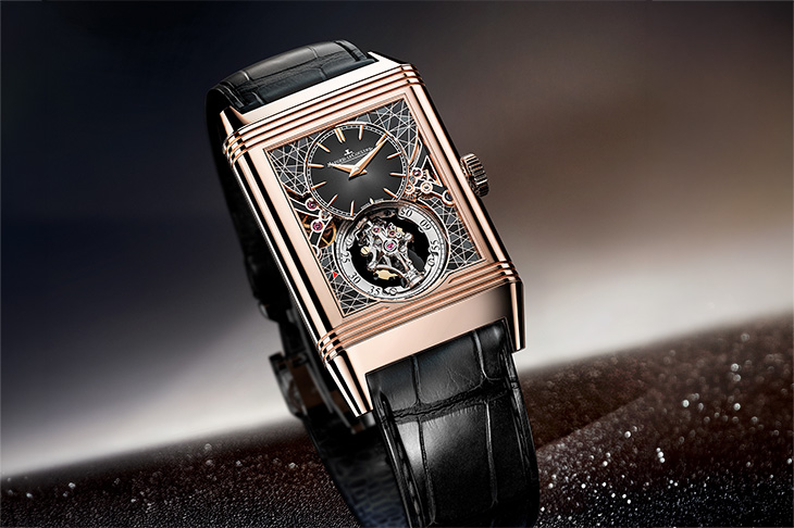JAEGER-LECOULTRE積家Reverso Hybris Artistica Calibre 179玫瑰金款