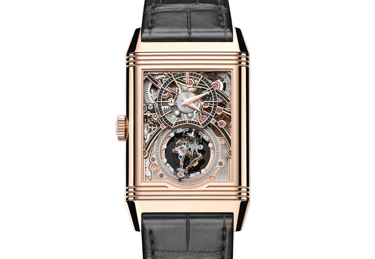 JAEGER-LECOULTRE積家Reverso Hybris Artistica Calibre 179玫瑰金款