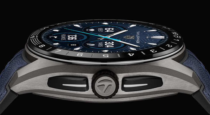 TAG HEUER泰格豪雅Connected Calibre E5智能腕錶45毫米TaylorMade特別版