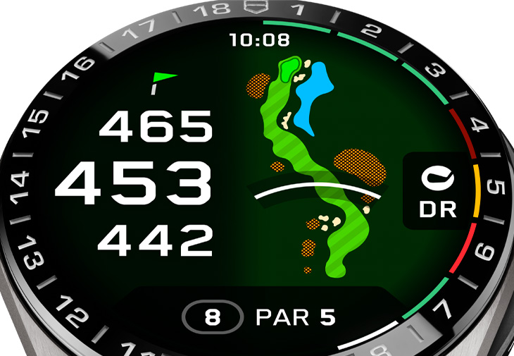 TAG HEUER泰格豪雅Connected Calibre E5智能腕錶45毫米TaylorMade特別版