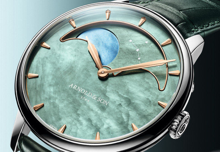 ARNOLD & SON亞諾錶Perpetual Moon 41.5 St Colours Of The Moon月相腕錶