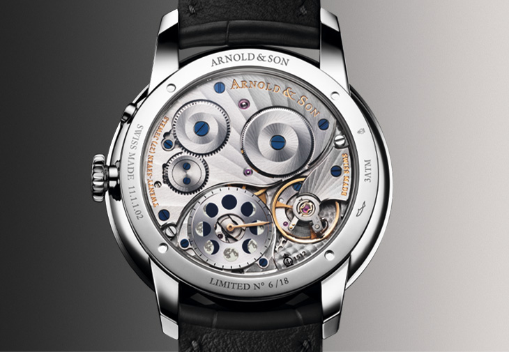 ARNOLD & SON亞諾錶Perpetual Moon 41.5 St Colours Of The Moon月相腕錶