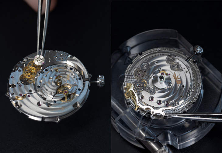 VAN CLEEF & ARPELS梵克雅寶Midnight Jour Nuit Phase de Lune日夜顯示月相腕錶