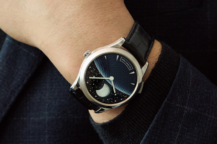 VAN CLEEF & ARPELS梵克雅寶Midnight Jour Nuit Phase de Lune日夜顯示月相腕錶
