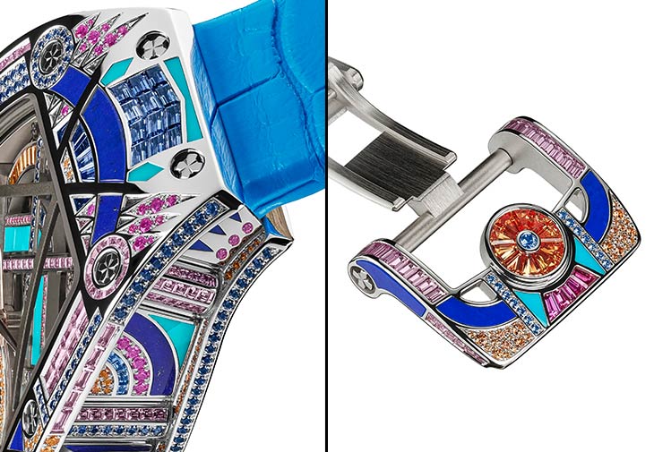 RICHARD MILLE RM HJ-02自製機芯自動上鍊陀飛輪腕錶