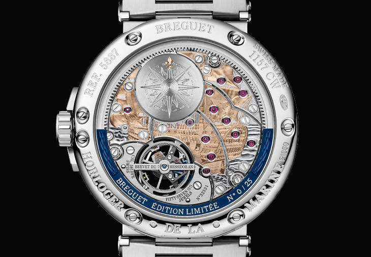 BREGUET寶璣Marine Equation Marchante 5887陀飛輪腕錶