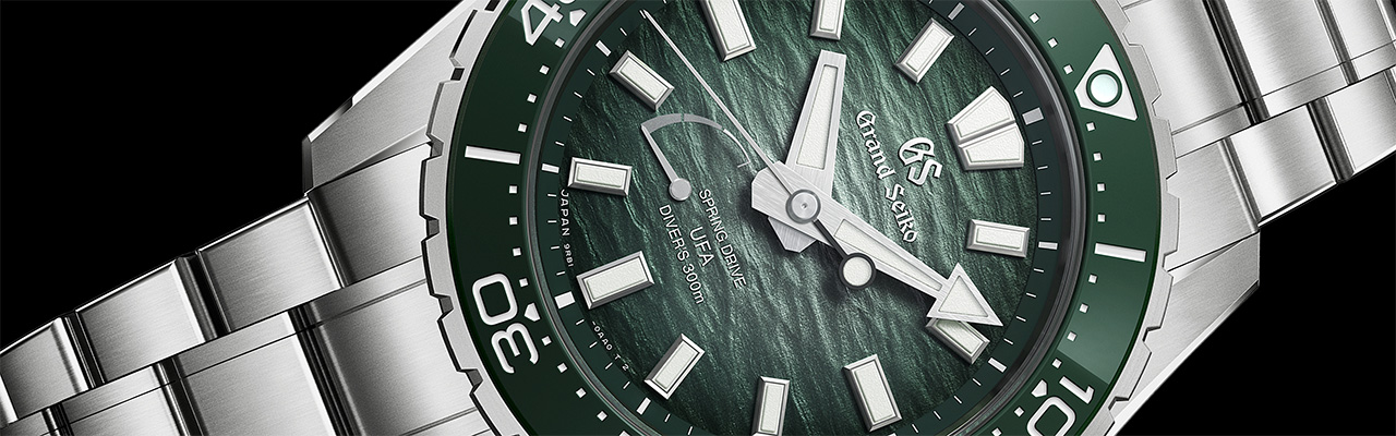 GRAND SEIKO Evolution 9 系列Spring Drive U.F.A. Diver Ushio 300潛水錶