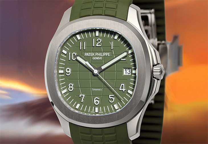 百達翡麗PATEK PHILIPPE Ref. 5168G-010 Aquanaut Tiffany & Co.