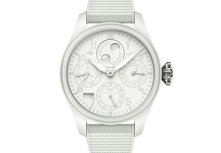 萬國錶 IWC大型飛行員Ceralume® 夜光陶瓷萬年曆腕錶