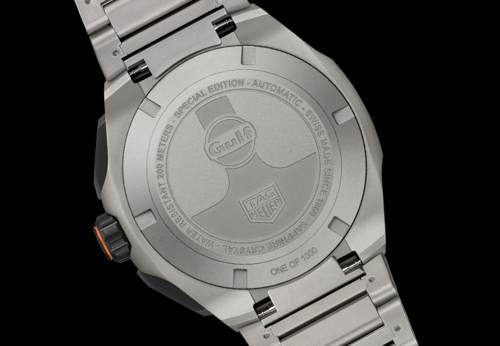 TAG HEUER泰格豪雅Formula 1 x Gulf 限量版計時腕錶