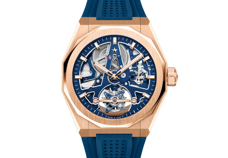 ZENITH真力時Defy Skyline Tourbillon Skeleton陀飛輪鏤空腕錶
