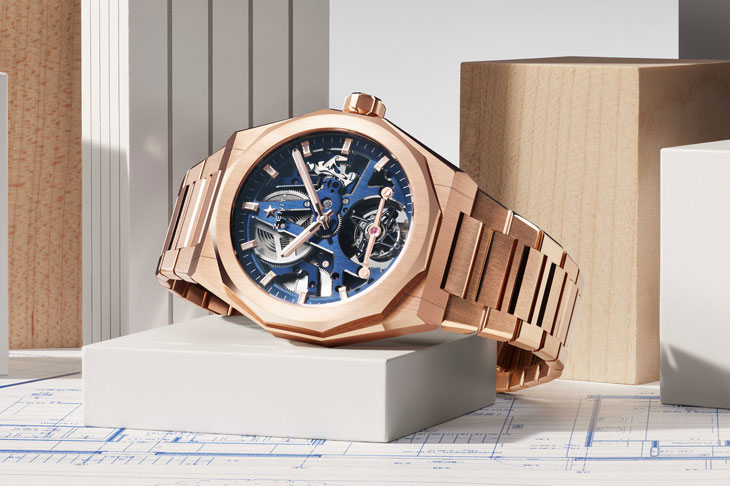 鏤空機械建築／ZENITH Defy Skyline Tourbillon Skeleton陀飛輪鏤空腕錶 -- 必須關注的實力品牌特集八