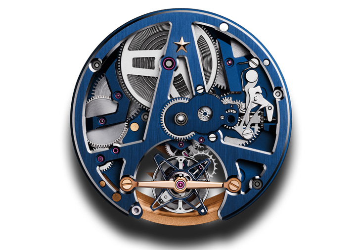 ZENITH真力時Defy Skyline Tourbillon Skeleton陀飛輪鏤空腕錶