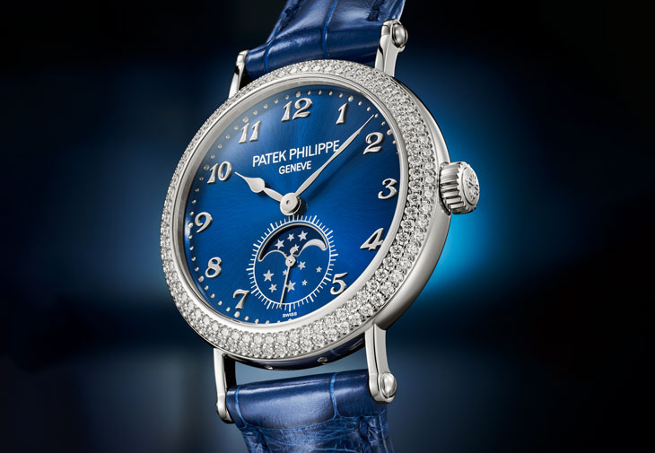 百達翡麗PATEK PHILIPPE 7121/200G-001女用月相腕錶