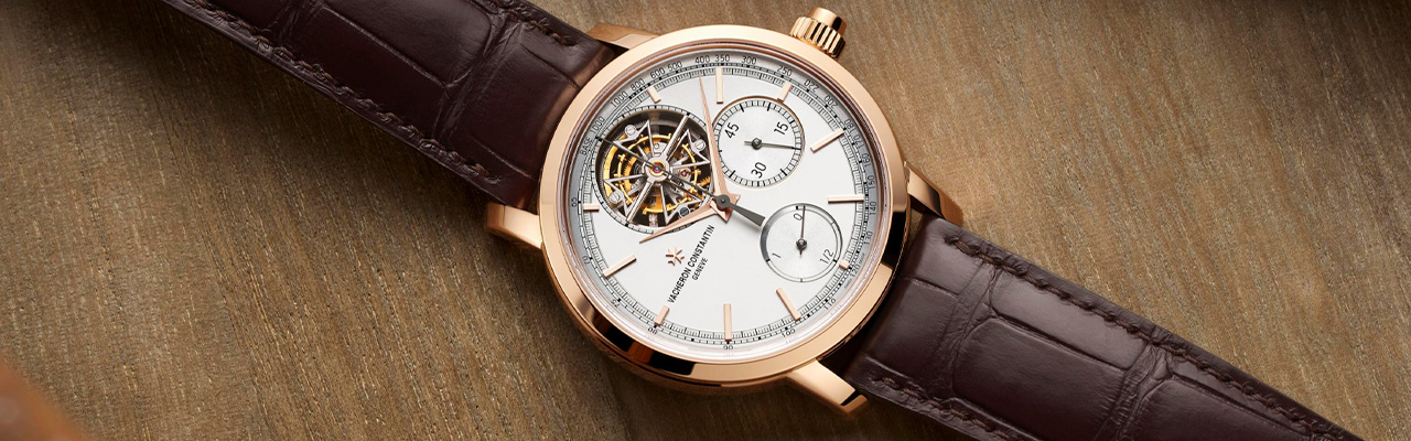 VACHERON CONSTANTIN江詩丹頓Traditionnelle 陀飛輪計時腕錶