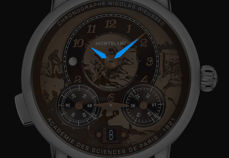 萬寶龍MONTBLANC明星傳承系列Nicolas Rieussec計時腕錶限量版821
