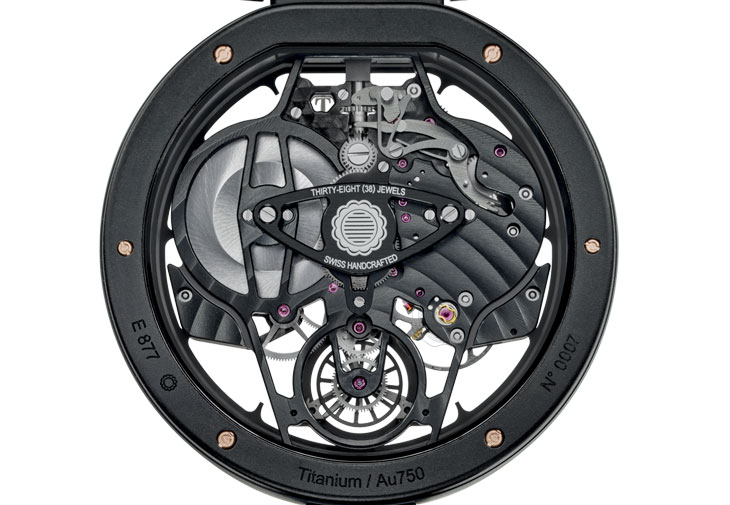 播威BOVET x Pininfarina  Aperto 1 Bi-Color鏤空腕錶