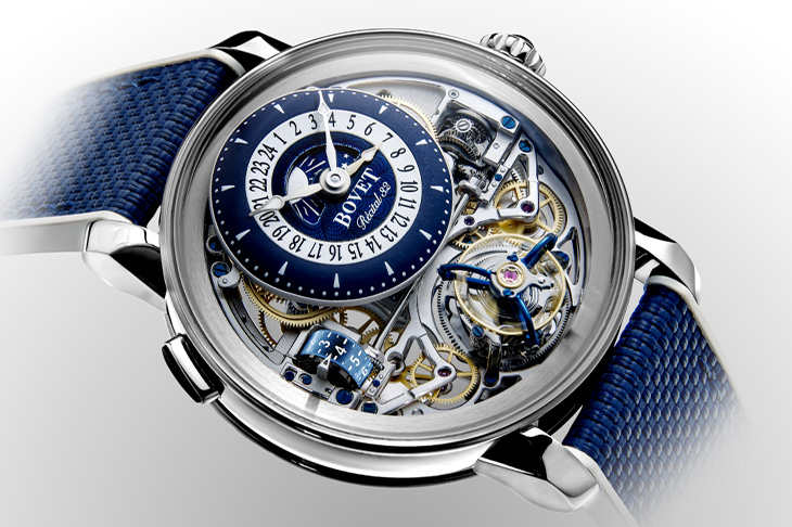 BOVET Récital 32首款兩地時間腕錶新登場！42毫米裝進飛行陀飛輪、GMT與10日動力儲存