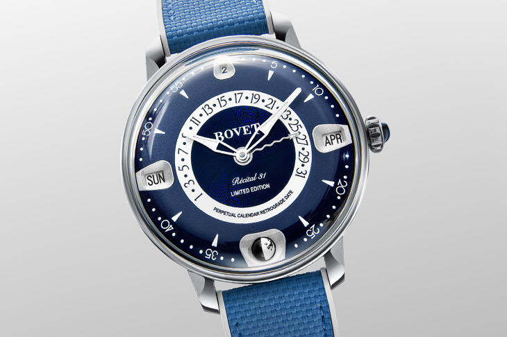 陪伴日常的BOVET Récital 31的萬年曆，藏進469枚零件、手工雕刻與天文美學