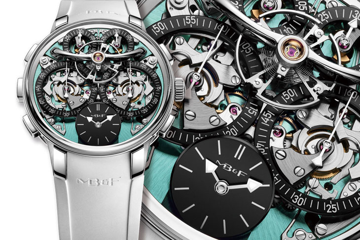 單鍵操控兩組計時／MB&F LM Sequential Flyback EVO  -- 創新計時碼錶特集三