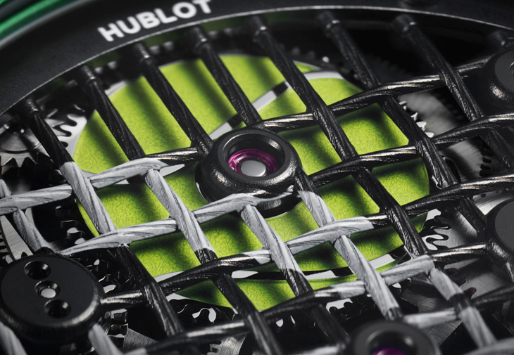 HUBLOT宇舶Big Bang 陀飛輪喬科維奇 GOAT 綠茵款