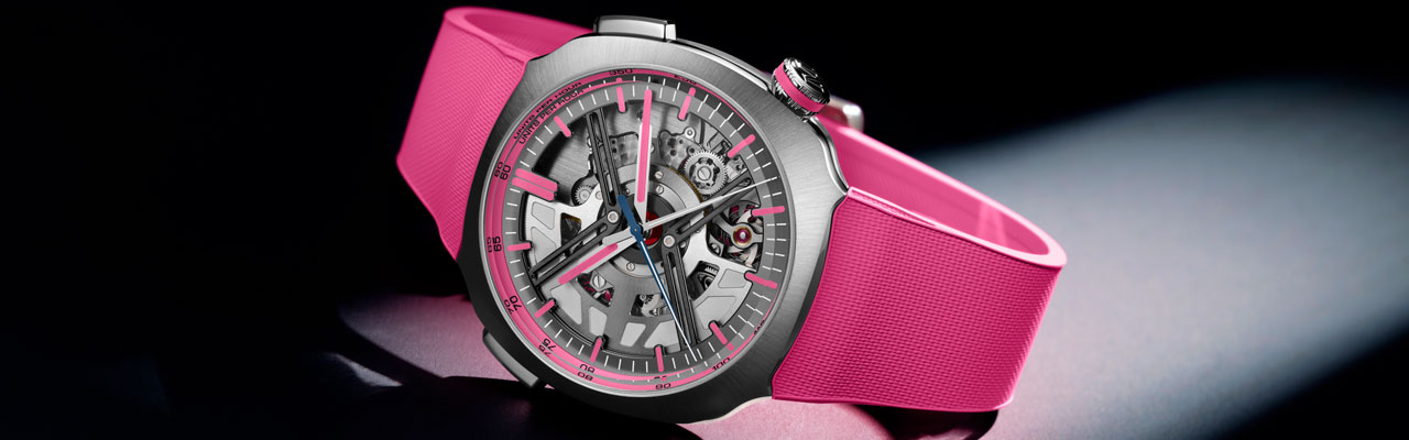 H.MOSER & CIE.亨利慕時Streamliner Alpine Drivers Pink Edition