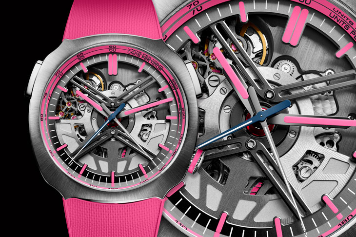 H.MOSER & CIE.亨利慕時Streamliner Alpine Drivers Pink Edition
