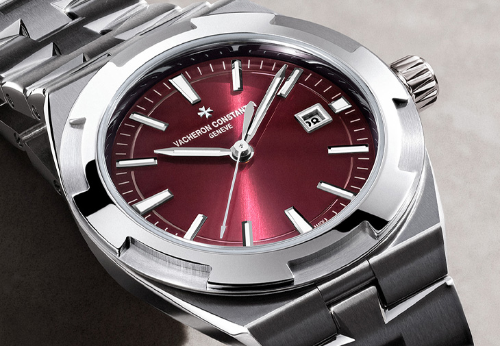 VACHERON CONSTANTIN江詩丹頓34.5毫米Overseas自動上鏈腕錶