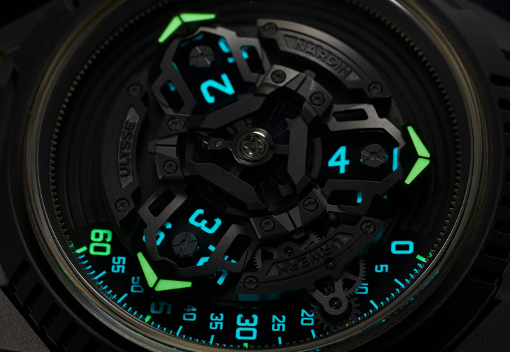 雅典錶ULYSSE NARDIN UR-FREAK奇想星輪腕錶