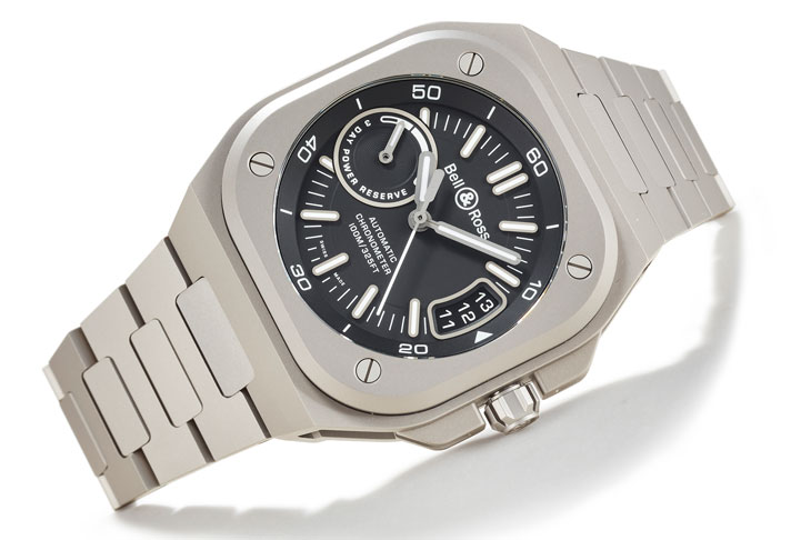 運動錶實用功能升級！BELL & ROSS BR-X5 Black Titanium搭載70小時長動能
