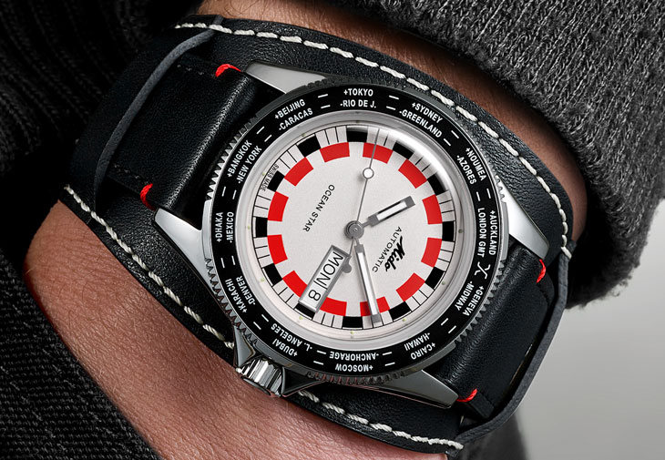MIDO美度表Ocean Star Worldtimer世界時區腕錶