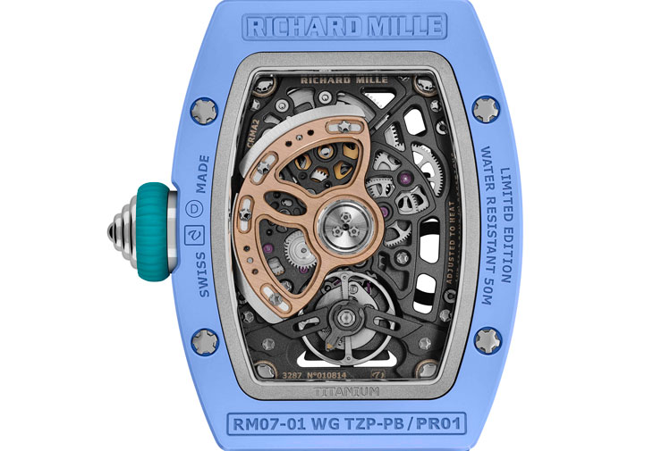 RICHARD MILLE RM 07-01彩色陶瓷自動上鍊腕錶