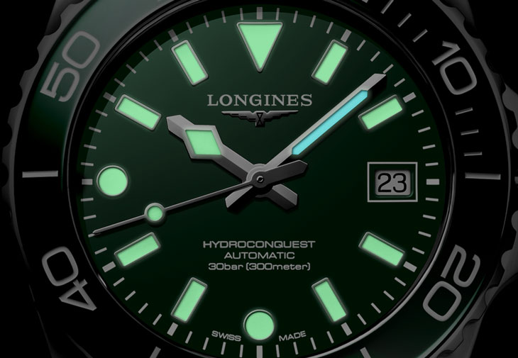 LONGINES浪琴表Hydroconquest 深海征服者系列腕錶