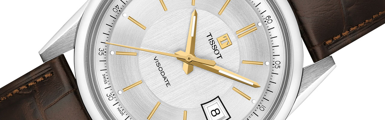天梭表TISSOT Visodate系列自動腕錶39mm