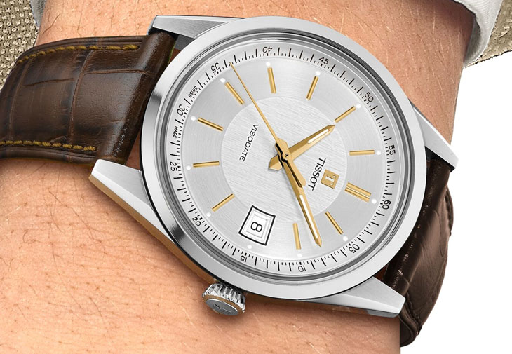 天梭表TISSOT Visodate系列自動腕錶39mm