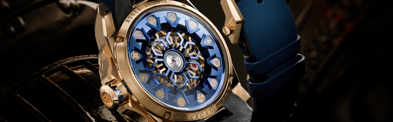 ROGER DUBUIS羅杰杜彼Excalibur The Kabuto Legacy王者系列日本武士腕錶