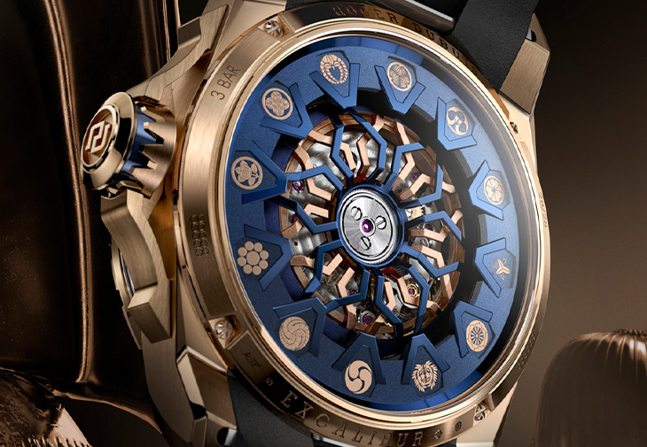 ROGER DUBUIS羅杰杜彼Excalibur The Kabuto Legacy王者系列日本武士腕錶