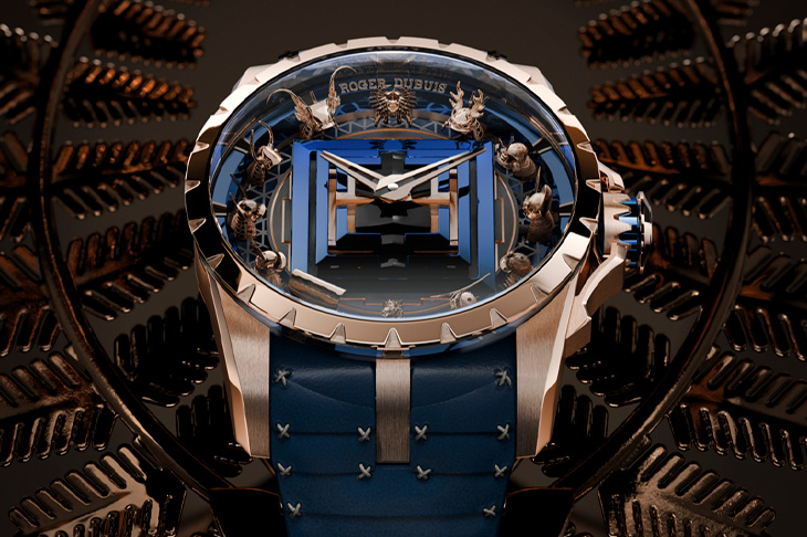 17世紀日本武士聚首江戶城／ROGER DUBUIS王者系列日本武士限量腕錶
