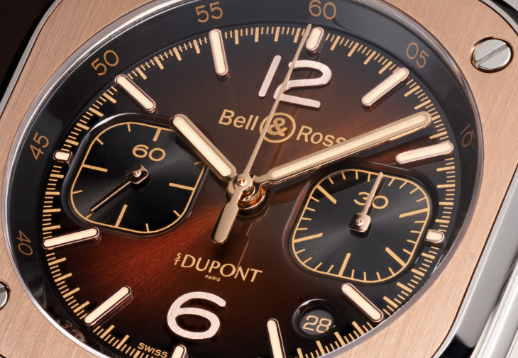 BELL & ROSS柏萊士BR-05 Chrono S.T. Dupont計時腕錶