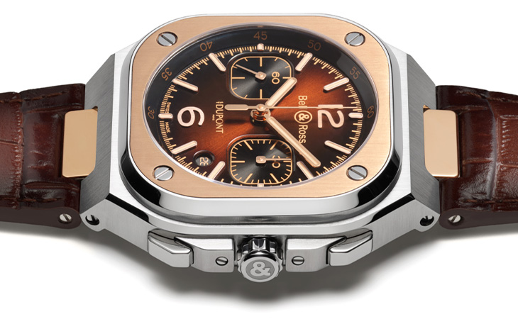 BELL & ROSS柏萊士BR-05 Chrono S.T. Dupont計時腕錶