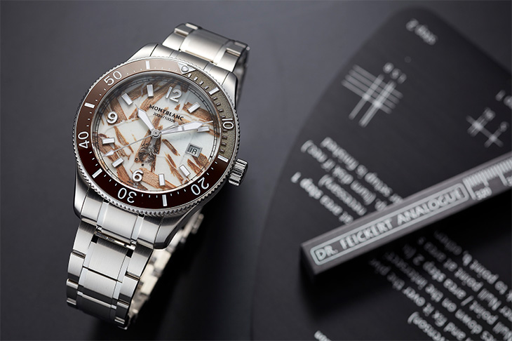 MONTBLANC萬寶龍Iced Sea系列日期顯示自動零氧腕錶限量版700