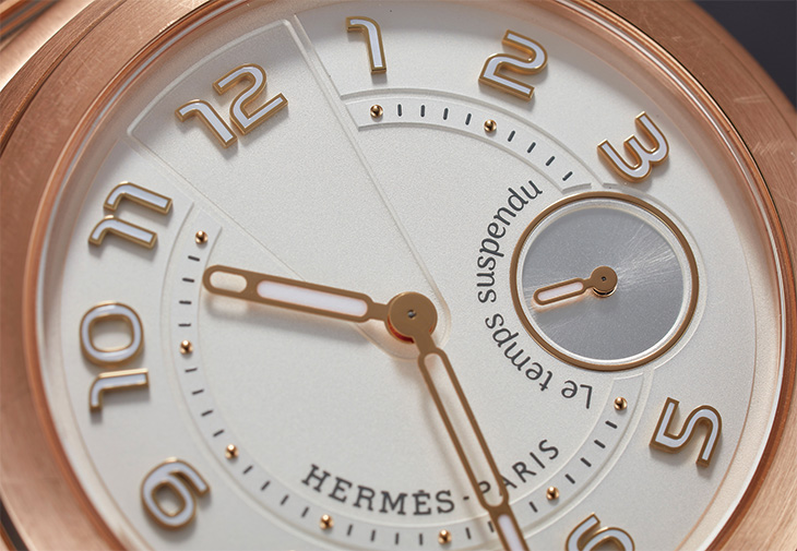 HERMÈS 愛馬仕Hermès Cut Le Temps Suspendu腕錶