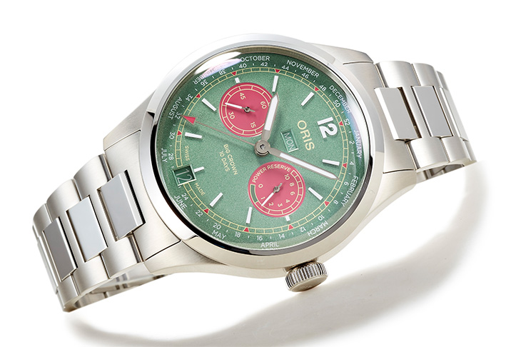 薄荷綠面盤太吸睛！ORIS Big Crown Calibre 113兼具十日鍊與商務實用功能