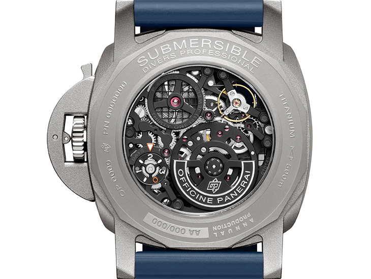 沛納海PANERAI Submersible兩地時間腕錶
